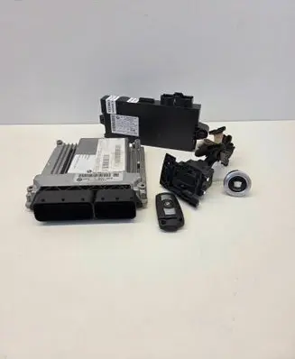 BMW 3 E90 E91 Engine ECU kit and lock set 7803373 1039S16470 031556643