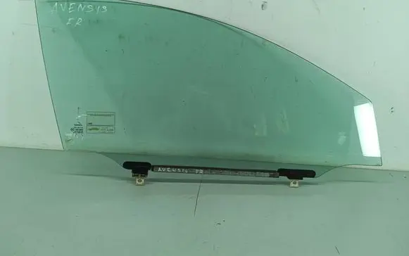 Toyota Avensis T250 Front door window glass four-door