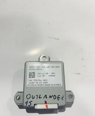 Mitsubishi Outlander LED ballast control module 4B45X16MY ECM92170D10 150820
