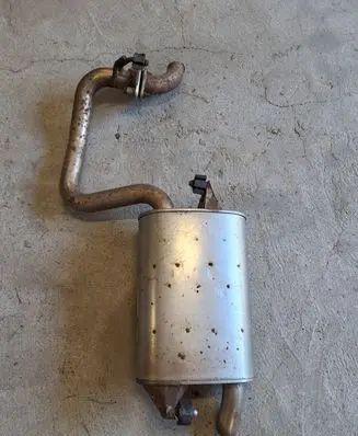 Toyota Avensis T250 Muffler/silencer 10G04