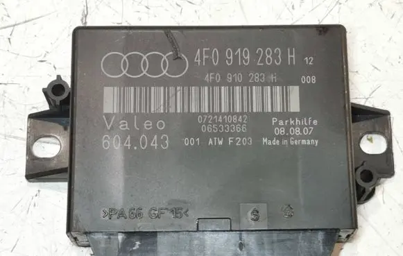 Audi A6 S6 C6 4F Parking PDC control unit/module 4F0919283H 4F0910283A 604043