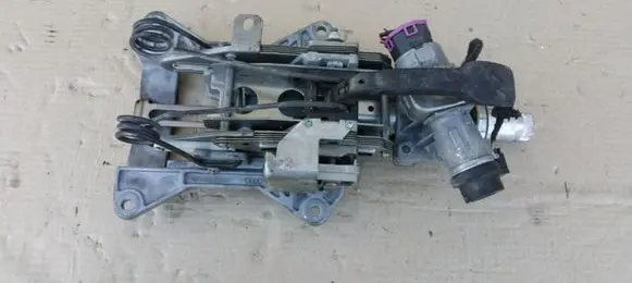 Steering wheel axle