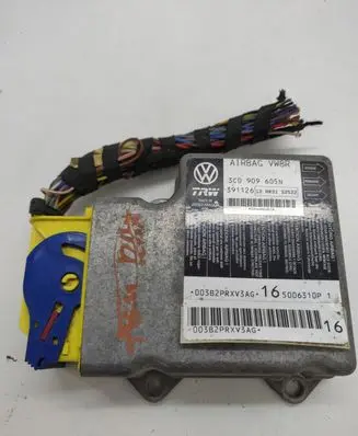 Volkswagen PASSAT B6 Airbag control unit/module 3C0909605N