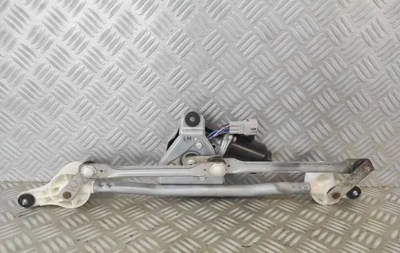Opel Agila B Front wiper linkage and motor