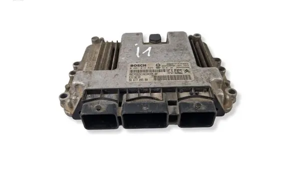Peugeot 206 Engine control unit/module 9661728580 0281012525