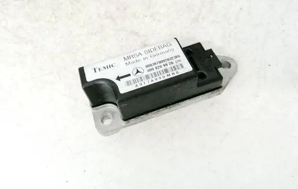 Airbag deployment crash/impact sensor