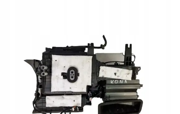 Interior heater climate box assembly