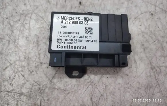 Fuel injection pump control unit/module