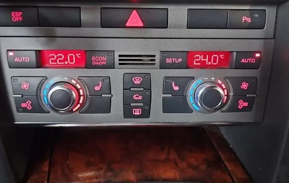 Audi A6 S6 C6 4F Climate control/heater control trim 4F1820043S IMPRK1523076