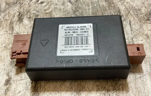 Peugeot Expert Alarm control unit/module 9673523380 55113272
