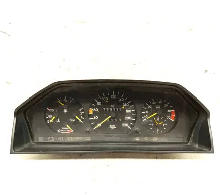 Mercedes-Benz E W124 Speedometer (instrument cluster) 1245427606 87001199 1245420016
