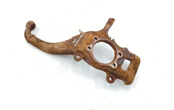 Front wheel hub spindle knuckle