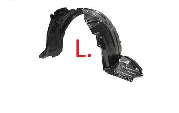 Toyota C-HR I Front wheel arch liner splash guards 53876F4012 52317