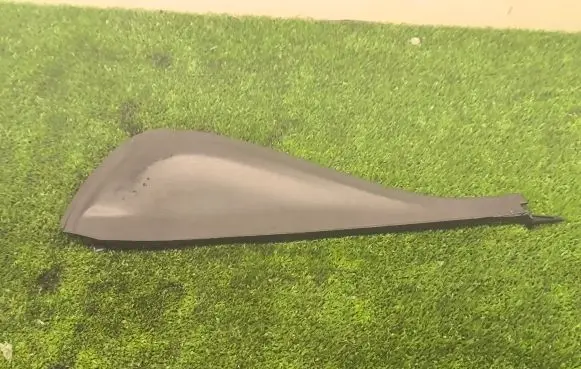 Toyota Prius (XW30) Dashboard side end trim 5543647030