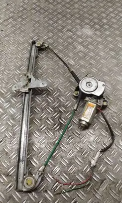 Opel Agila A Front door window regulator with motor 09206373