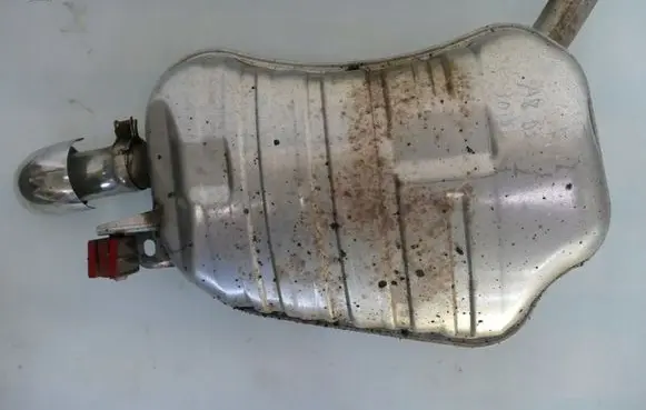 Audi A8 S8 D3 4E Rear muffler/silencer tail pipe 4E0253612E