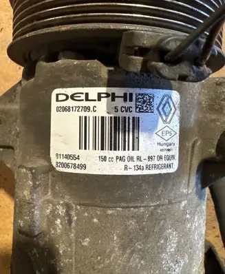 Renault Scenic II - Grand scenic II Air conditioning (A/C) compressor (pump) 8200678499 01140554 02068172709C