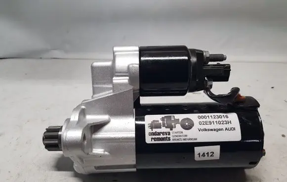 Audi A3 S3 A3 Sportback 8P Starter motor 0001123016 02E911023H