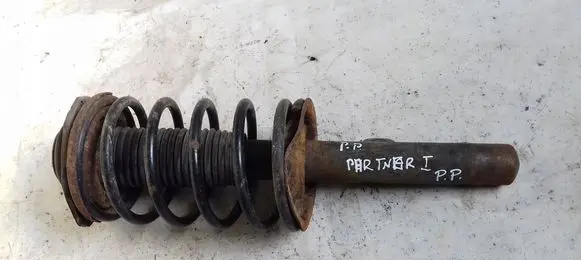 Peugeot Partner Front shock absorber with coil spring
