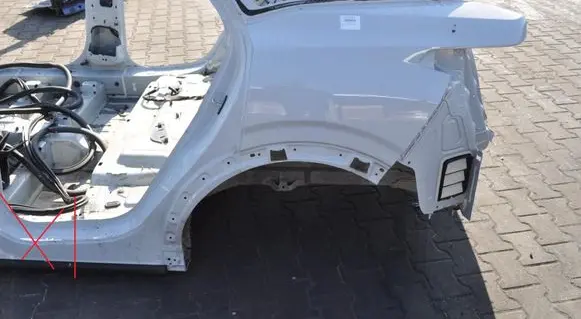 Peugeot 3008 III Rear quarter panel
