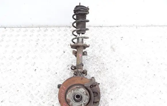 Front wheel hub spindle knuckle