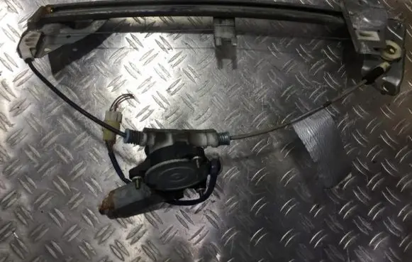 Mazda 323 F Sliding door window regulator with motor