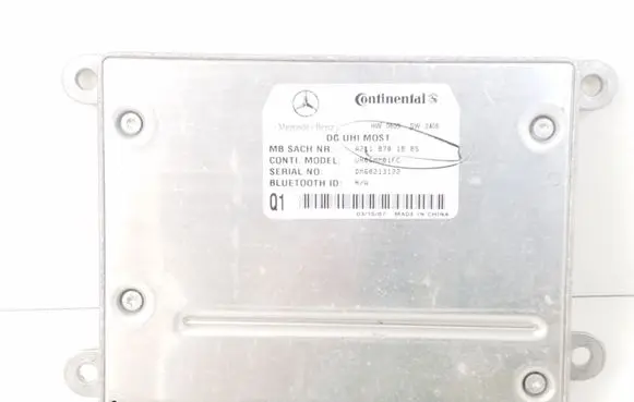 Mercedes-Benz ML W164 Bluetooth control unit module A2118701885