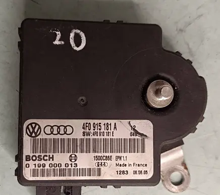 Audi A6 S6 C6 4F Power management control unit 4F0915181A 4F0910181E 0199000013