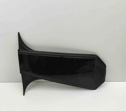Front door glass trim molding