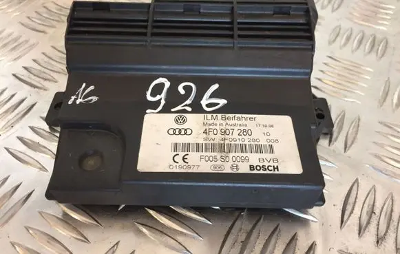 Audi A6 S6 C6 4F Power management control unit 4F0907280 926
