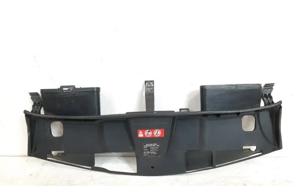 Engine bonnet/hood lock trim molding