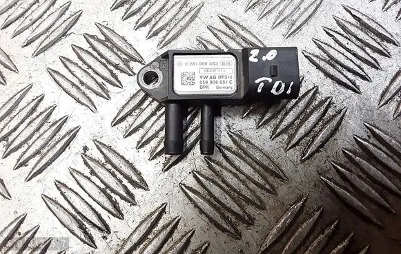 Audi A6 S6 C7 4G Exhaust gas pressure sensor 0281006083 059906051c