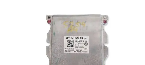 Audi A4 S4 B9 Headlight ballast module Xenon 7PP941572AB 7PP941572A