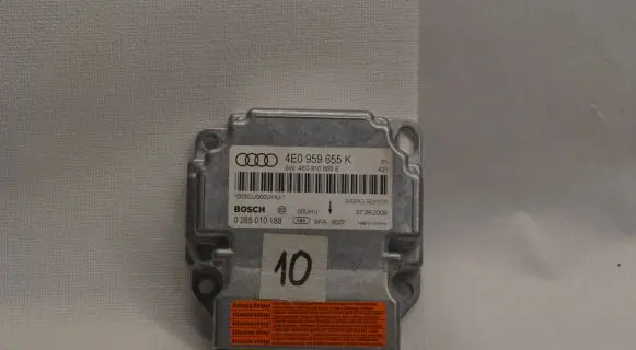 Audi A8 S8 D3 4E Airbag control unit/module 4E0959655K 0285010188 4E0910655E