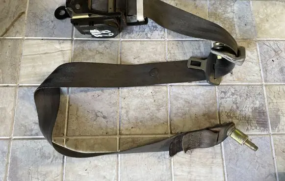 Rear seatbelt