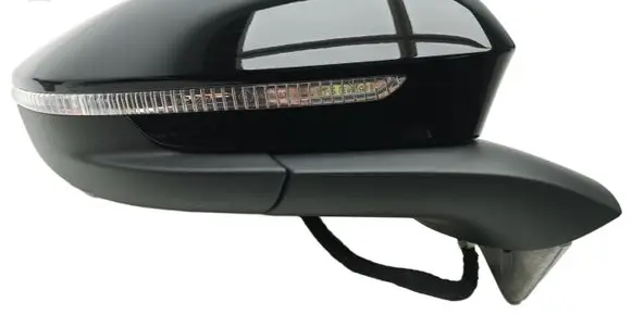 Volkswagen Tiguan Front door electric wing mirror 571857502ED