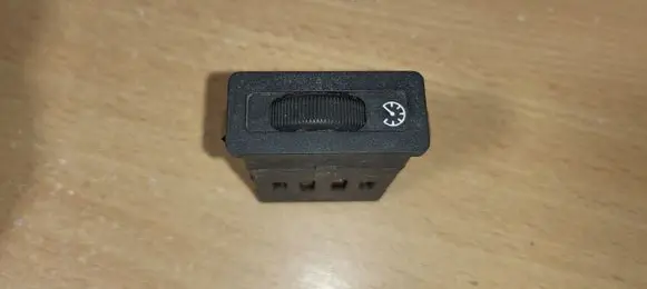 Panel lighting control switch