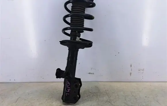 Front shock absorber with coil spring