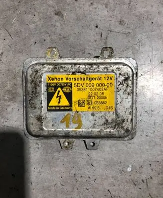 Volkswagen Golf VI Headlight ballast module Xenon 5DV009000 5DV00900000