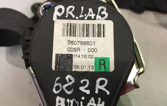 Audi A4 S4 B7 8E 8H Front seatbelt 8E0857706 8E0857706G 601916400C