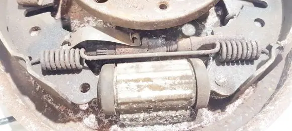 Opel Corsa D Handbrake/parking brake pads 