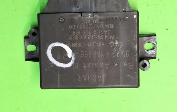 Jaguar XF Parking PDC control unit/module 9W8315K866 1010300213