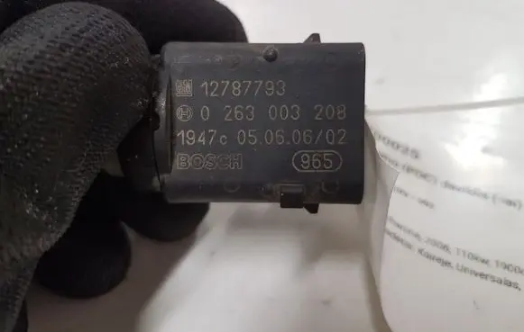 Opel Vectra C Parking PDC sensor 12787793 0263003208