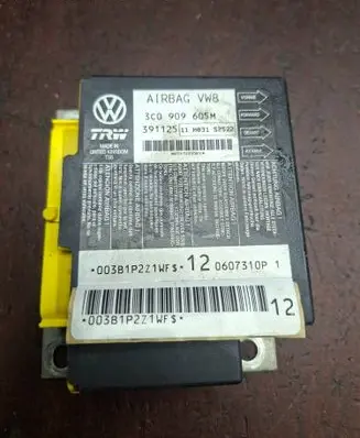 Volkswagen PASSAT B6 Airbag control unit/module 3C0909605M 11H031S2522 391125