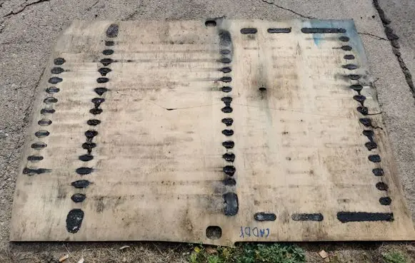 Volkswagen Caddy Trunk/boot mat liner 