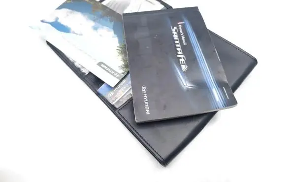 Hyundai Santa Fe Owners service history hand book 