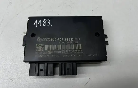 Volkswagen PASSAT B6 Tow bar trailer control unit/module 1K0907383D 1K0907383B S00953022