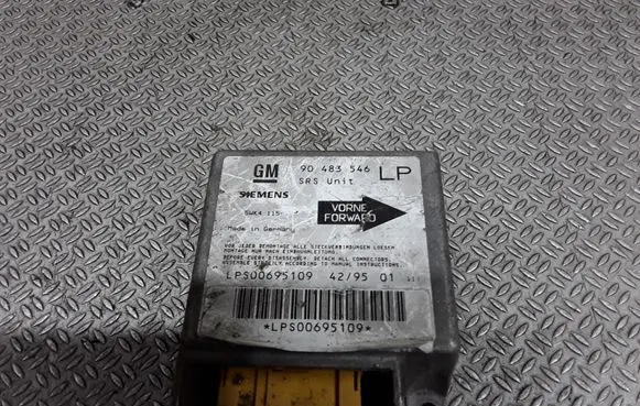 Opel Tigra A Airbag control unit/module 90483546LP 5WK4115