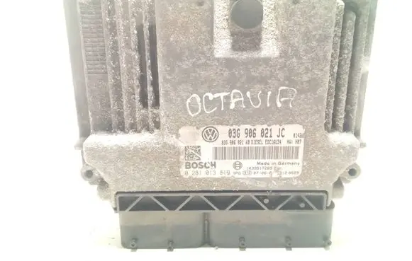 Skoda Octavia Mk2 (1Z) Engine control unit/module 03G906021JC 0281013819