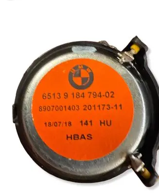 BMW 5 G30 G31 G38 Front door high frequency speaker 9184794 8907001403 20117311